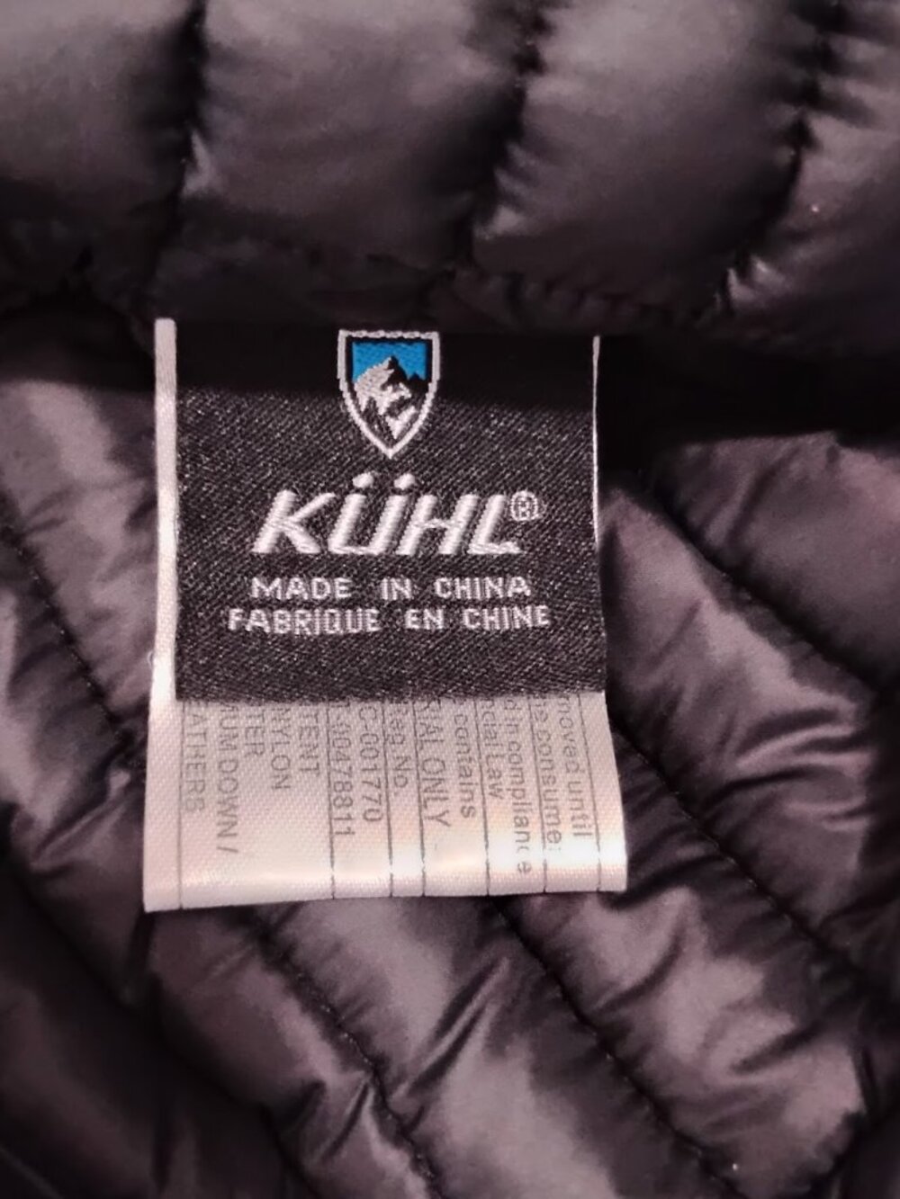 Kuhl Women's Black Sleeveless Hooded Insulated Projekt Puffer Vest Size M - Picture 4 of 4